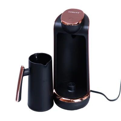 Электрическая турка для кофе Sokany SK-0136 250 мл, черный с золотом Электрическая турка для кофе Sokany SK-0136 250 мл, черный с золотом