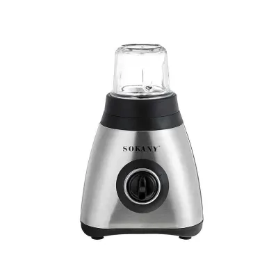 Блендер стационарный Sokany SK-146S с чашей 1,5 л и функцией пульсации, стальной Блендер стационарный Sokany SK-146S с чашей 1,5 л и функцией пульсации, стальной