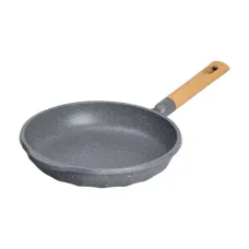 Сковорода алюминиевая MGC с мраморным антипригарным покрытием 28 см, серый