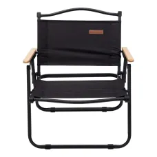 Стул для кемпинга складной 50*51*64 см с алюминиевым каркасом, черный