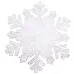 Коврик для сервировки стола Snowflake 38 см, серебро