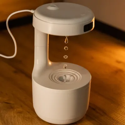 Антигравитационный увлажнитель воздуха 600 мл с подсветкой Антигравитационный увлажнитель воздуха 600 мл с подсветкой