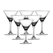 Набор бокалов для мартини 6 штук по 190 мл, прозрачный