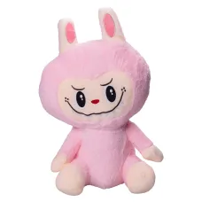Labubu большая мягкая игрушка-сюрприз, розовый