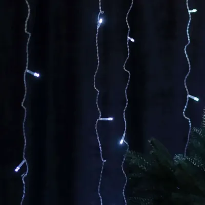 Гірлянда-штора світлодіодна 240 LED розмір 2*2 м, білий Гірлянда-штора світлодіодна 240 LED розмір 2*2 м, білий