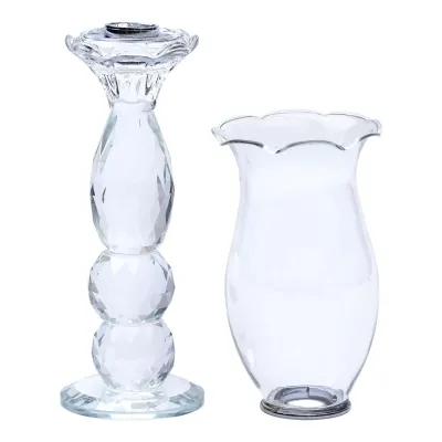 Подсвечник декоративный Fantasy стеклянный 31.5 см Подсвечник декоративный Fantasy стеклянный 31.5 см