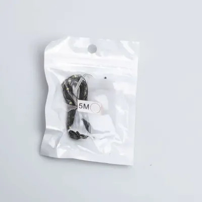 Гірлянда Роса нитка 50 LED довжина 5 м на батарейках зелена, білий