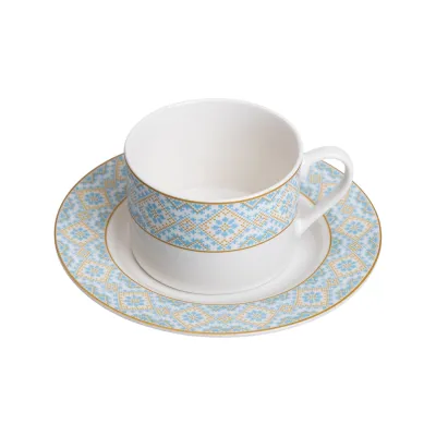 Чашка порцелянова 250 мл Ethnic, білий Чашка порцелянова 250 мл Ethnic, білий