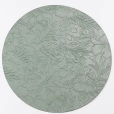 Коврик для сервировки стола Orchids 38 см, оливковый
