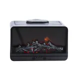 Увлажнитель воздуха Камин 300 мл с подсветкой, черный Увлажнитель воздуха Камин 300 мл с подсветкой, черный