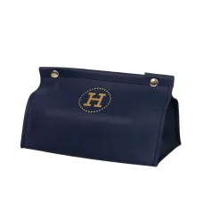 Органайзер для салфеток в салон автомобиля 20х12х12,5 см, синий