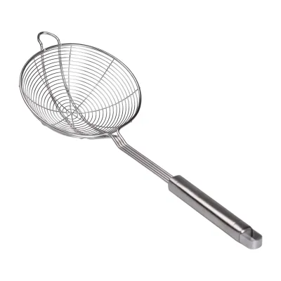 Шумовка-сито из нержавеющей стали 16 см Шумовка-сито из нержавеющей стали 16 см