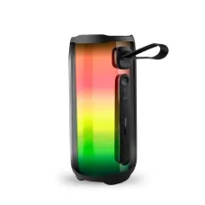Портативная колонка Pulse 5 BT/TF/FM/AUX/USB с подсветкой 8 Вт, черный