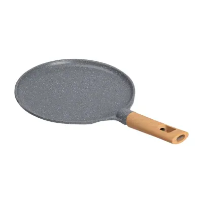 Сковорода для млинців MGC з мармуровим антипригарним покриттям 24 см, сірий Сковорода для млинців MGC з мармуровим антипригарним покриттям 24 см, сірий