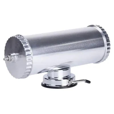 Шприц колбасный горизонтальный на 2 кг из нержавеющей стали 10 см