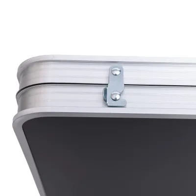 Стол для пикника раскладной со стульями 120*60*70/61/54 см, черный Стол для пикника раскладной со стульями 120*60*70/61/54 см, черный