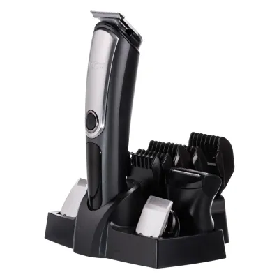 Набір для стрижки волосся 5 в 1 VGR V-105 акумуляторний, чорний Набір для стрижки волосся 5 в 1 VGR V-105 акумуляторний, чорний