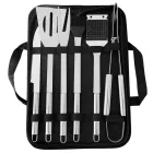 Набір аксесуарів для грилю та барбекю в чохлі 6 предметів