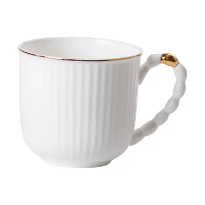 Чайный сервиз Modern фарфоровый на 6 персон, белый Чайный сервиз Modern фарфоровый на 6 персон, белый