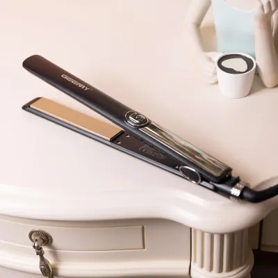 Утюжок для волос Gemei GM-416 с ЖК-дисплеем, черный Утюжок для волос Gemei GM-416 с ЖК-дисплеем, черный