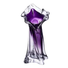 Ваза ручной работы Castillo стеклянная 20 см, фиолетовый