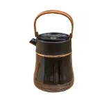 Чайник-термос 700 мл с заварником и датчиком температуры, черный