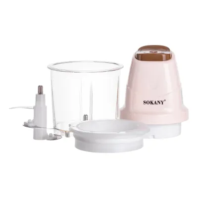 Чоппер-измельчитель Sokany SK-06009 чаша на 700 мл, бежевый
