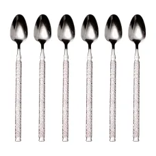 Набор чайных ложек ELEGANCE 6 штук из нержавеющей стали