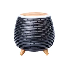 Увлажнитель воздуха аромадиффузор с подсветкой 140 мл, черный