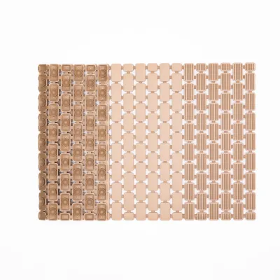 Коврик для душевого поддона противоскользящий 73*40 см, бежевый Коврик для душевого поддона противоскользящий 73*40 см, бежевый