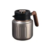 Чайник-термос 1 л із заварником та датчиком температури, сірий Чайник-термос 1 л із заварником та датчиком температури, сірий