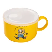 Миска для лапши фарфоровая 900 мл You be good с герметичной крышкой