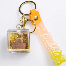 Брелок для ключів Капібара Cube 3,5*3,5*3,5 см (рандом)