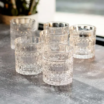 Набор стаканов Lirmartur под хрусталь 6 штук по 220 мл