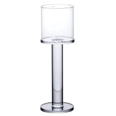 Подсвечник декоративный Cylinder стеклянный 18.5 см