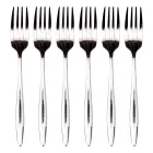 Набір десертних виделок SHINY 6 штук із нержавіючої сталі