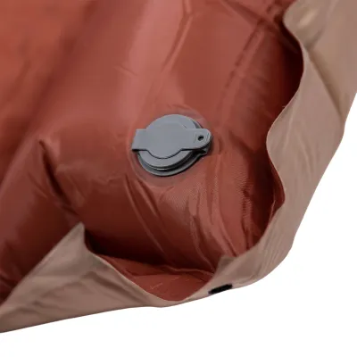 Надувной матрас автоматический 175*65*4 см с подушкой, бежевый Надувной матрас автоматический 175*65*4 см с подушкой, бежевый