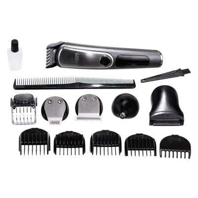 Набір для стрижки волосся 5 в 1 VGR V-105 акумуляторний, чорний Набір для стрижки волосся 5 в 1 VGR V-105 акумуляторний, чорний