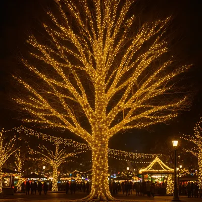 Гирлянда Нить уличная 1000 LED 100 м белая, желтый