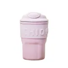 Термокружка Chiobbe 450 мл с трубочкой, сиреневый