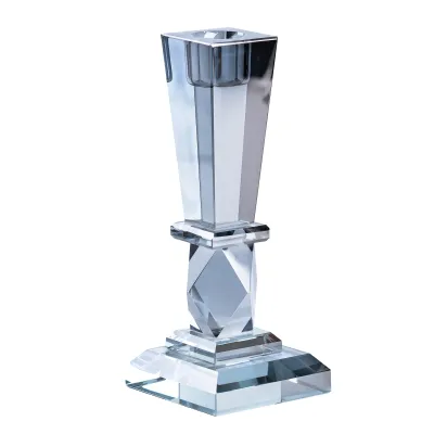 Подсвечник стеклянный Night Crystal 22 см