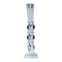 Подсвечник стеклянный Night Crystal 27.5 см