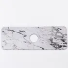 Коврик под смеситель влагопоглощающий 37,5*13 см, серый