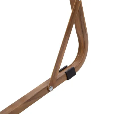 Стул для кемпинга складной 50*51*64 см с алюминиевым каркасом, бежевый