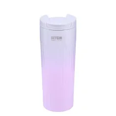 Термокружка SEYGM 500 мл с flip крышкой, розовый градиент