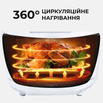 Аэрогриль-фритюрница SOKANY SK-3010 на 5 литров, белый