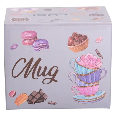 Чашка фарфоровая I love you 400 мл, белый Чашка фарфоровая I love you 400 мл, белый