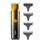 Триммер для волос и бороды VGR V-986 аккумуляторный с насадками, золото