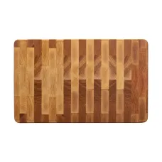 Разделочная доска торцевая Домино 25*35 см, ясень
