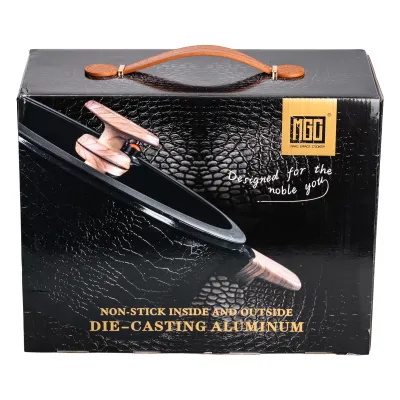 Каструля алюмінієва з антипригарним покриттям 4.7 л, чорний